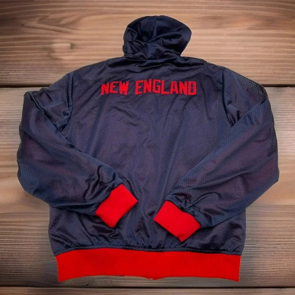 New England Patriots REVERSIBLE Jacket Men’s XL NFL Full Zip G-III Red/Navy READ - Picture 8 of 12